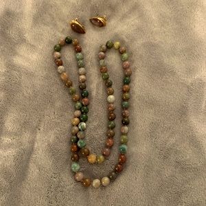 Necklace and Earrings Set